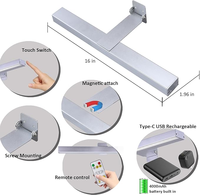 MIOBLUE Wireless Picture Lights - Image 2
