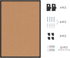 2-Pack Cork Board Bulletin Board 24 x 36, Office Board - Image 8