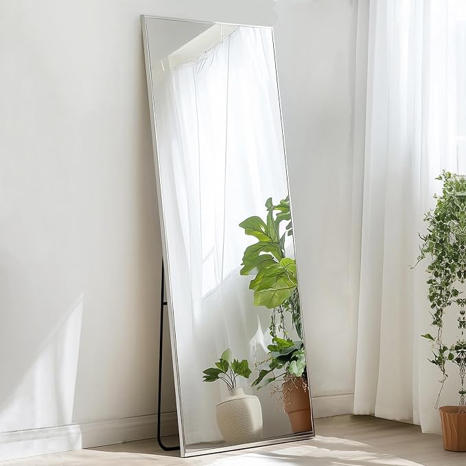 Sunniry Full Length Mirror 56x16 inch, Stand Up Mirror by Sunniry