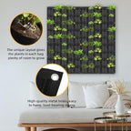 Hanging Planting Grow Bags, 90 Pockets Wall Planter Wall Mounted Grow Bag - Image 4