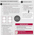 LOTUS & WINDOWARE Cordless Mini Blind, Window Blinds - Image 8