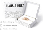 HAUS AND HUES Brown Plant Set of 4-16x20 Framed Beige - Image 4