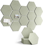 Fluxynara Hexagon Cork Board Alternative by FLUXYNARA
