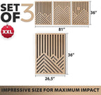 qmmp Modern Wooden Wall Sculptures - Image 4
