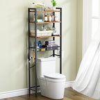 Kalrin Over-The-Toilet Storage Rack, 4-Tier Bathroom Organizer Shelf Over Toilet - Image 9