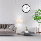 Wall Clock, Sweep Silent Movement Accurate Clocks - Image 2