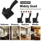 TOFIIGREM Black Towel Hooks Coat Hooks - Image 5