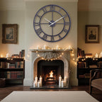 18.5 Inch Large Wall Clocks for Living Room, Modern Decorative Metal Big - Image 3