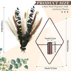 Jexine 4 Pcs Hanging Planters - Image 2