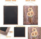 SELEAD 2-Pack Solid Wood Frame Chalkboard Signs - Image 7