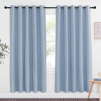 NICETOWN Vintage Blue Blackout Curtains by NICETOWN