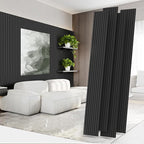 RITOLLO 4 Pack Wood Panels for Wall, 92.5"×12.6" Wood Slat Acoustic Panels for by Ritollo