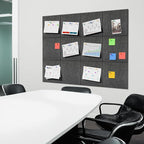 MaxGear Large Cork Board for Wall 48" x 36" Dark Gray Bulletin Board, 12 Pack - Image 8