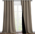 NICETOWN 100% Blackout Blinds, 46 inches x 96 inches, Laundry Room Decor Window by NICETOWN