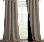 NICETOWN 100% Blackout Blinds, 46 inches x 96 inches, Laundry Room Decor Window by NICETOWN