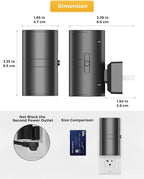 L LOHAS LED Bright Night Light, Night Lights Plug into Wall, 5000K Daylight - Image 4