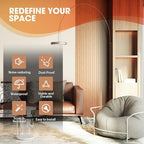 OUZUGIE WPC Acoustic Slat Wall Paneling, Living Room, TV Background, Study Room - Image 6