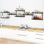 MXCSE Wall Shelves, Wall Mounted Bookshelves, DIY Floating Shelves - Image 5