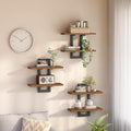 HOOBRO Floating Shelves, 15 Inch Wall Shelf Set of 3, Wall Mounted Storage by HOOBRO