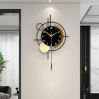 Wall Clock for Living Room Decor Decorative Wall Clock by CreativeWallClock