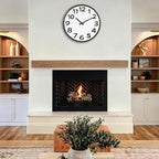 Keepcross 20 Inch Large Wall Clock Battery Operated Silent Non-Ticking - Image 2