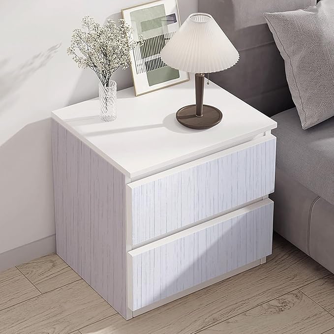 White Grasscloth Wallpaper Peel and Stick Texture Contact Paper 15.7"x120" - Image 9