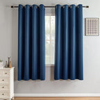 IGEMAEVE Blackout Curtains 72 Inch Length 2 Panels Set, Grommet Energy Saving by IGEMAEVE