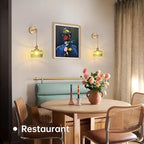 Shenmoyl Vintage Wall Sconce Wall Lamp - Image 4