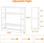 Towel Rack Bathroom Storage Shelves Over The Toilet - Image 2
