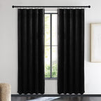 NICETOWN Insulated Black Out Velvet Curtains - Image 2