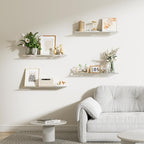 upsimples 2 Pack 23.6x5.5 Inches Acrylic Shelves - Image 7