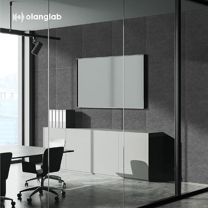 Olanglab Acoustic Wall Panels 10 Pack, 48 x 24 per Acoustic Panels Sound - Image 6