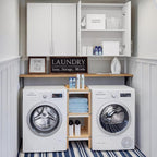 FIMELLO 60" Laundry Room Wall Cabinets - Image 6