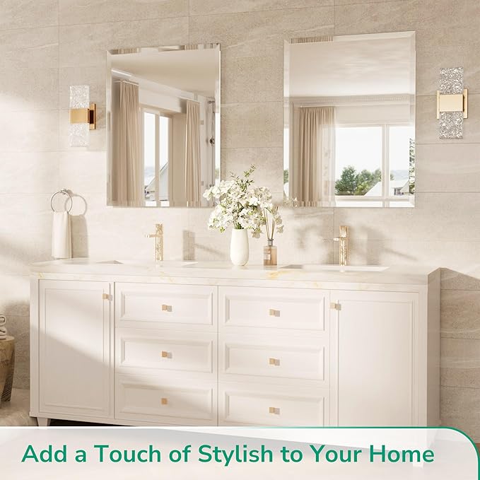 TokeShimi 24x30 Frameless Bathroom Mirror - Image 8