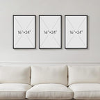 Framed Colorful Abstract Wall Art - Image 3