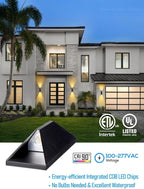 LEONLITE Dimmable LED Up Down Wall Light, CRI 90+, IP65 Waterproof, 10%-100% - Image 6