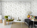 Timeet Green Leaf Wallpaper 16" x 197" Boho Floral Peel & Stick Removable - Image 6