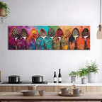 Colorful Spices Seasoning Spoon Canvas Wall Art Kitchen Wall Decor Large - Image 5
