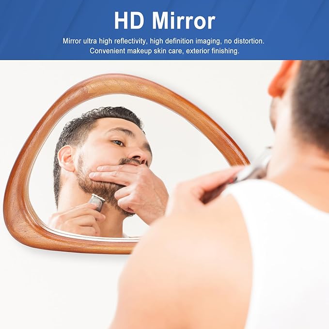 MAGFLERUM Asymmetrical Mirror Set of 2, 15 * 10 inch Irregular Wall Mirror - Image 5