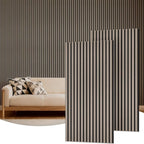 TONOR Wood Wall Panels for Wall, 2 Pack 47.2" x 23.6"/ 120 x60cm Acoustic Wall by TONOR