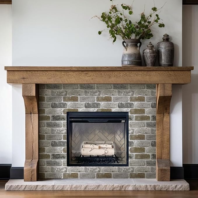 COMSTICKC 3D Faux Brick Wall Panel Peel and Stick, Small Size, Ultra-Light PVC - Image 8