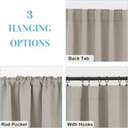 RYB HOME Kitchen Window Curtains - Image 7