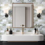 Art3d Peel and Stick Beige & White Wall Tiles – 12"x12" Thickened Design - Image 4