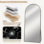 Full Length Mirror, Tall Body Floor Wall Hanging - Image 7