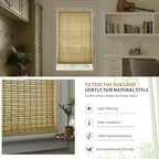 LazBlinds Cordless Bamboo Blinds, Roll Up Shades - Image 4