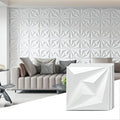 AMZDEPOT 3D Wall Panels for Interior Wall Decor, 3 Layout Options PVC Textured by AMZDEPOT