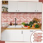 12PCS 3D Wall Panels Peel and Stick Foam Faux Brick Wall Panels, Self-Adhesive - Image 7