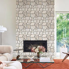 COMSTICKC 3D Faux Stone Wall Sticker Peel and Stick Wall Panels, Not Real Stone - Image 7