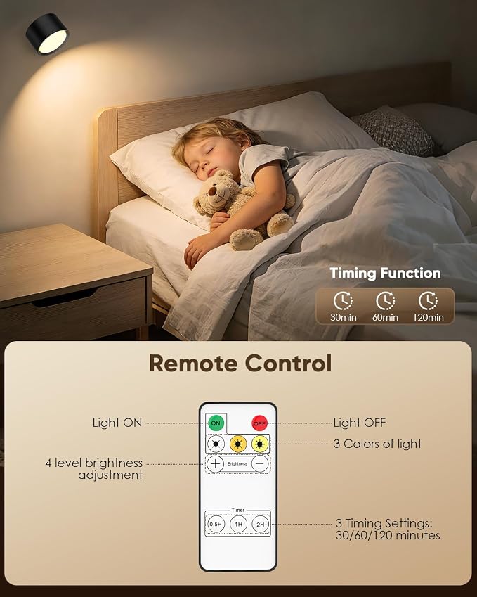 LED Wall Mounted Lights 2 Pcs - Image 4
