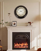 Vintage Wall Clock 16 Inch Quartz Silent Non-Ticking Analog Clock - Image 7